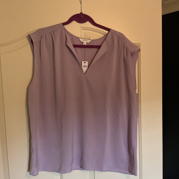 Banana Republic Sleeveless Blouse Size XL - Picture 1 of 5
